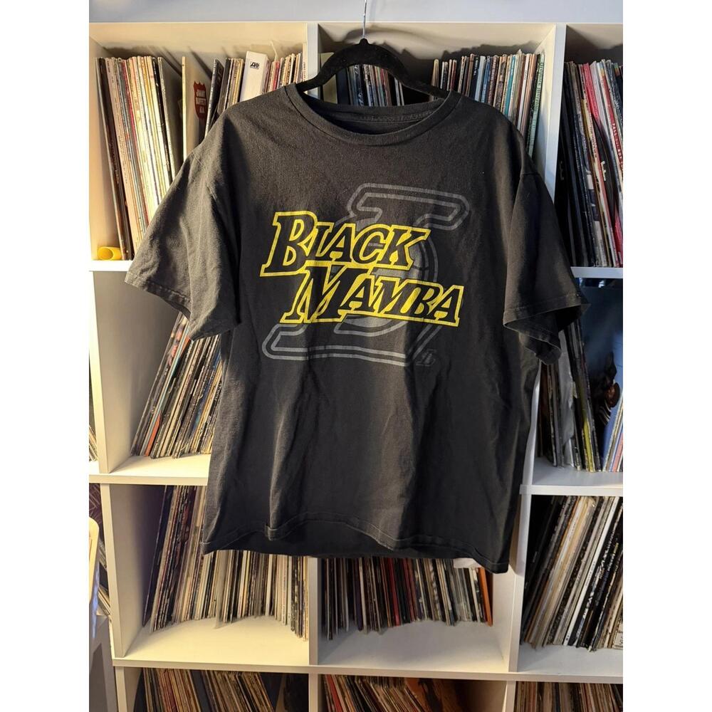Kobe Bryant Black Mamba Los Angeles Lakers Majestic Shirt Nba 24 8